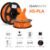 iSANMATE HS PLA i6+ NARANJA 1.75mm 1kg