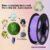 iSANMATE PLA MATE PURPURA LAVANDA 1.75mm 1kg