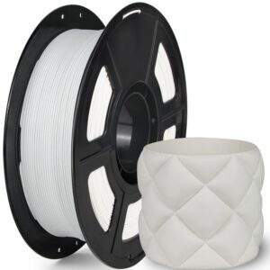 iSANMATE PLA Matte White 3D Filament 1.75mm 1kg