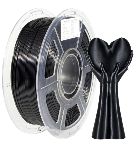 iSANMATE PLA SILK NEGRO 1.75mm 1kg